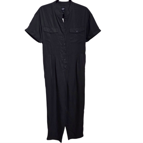 GAP Pants - GAP Utility Jumpsuit Women's Size 8 Charcoal
